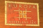 Stamps Netherlands -  C,E,P,T square holanda