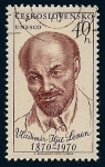 Sellos de Europa - Checoslovaquia -  Unesco - Lenin