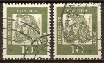 Stamps Germany -  Alemanes destacados- Albrecht Dürer(artista más famoso del Renacimiento alemán)