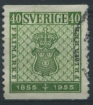 Sellos de Europa - Suecia -  S475 - Cent. primer sello postal