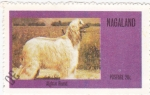 Stamps Asia - Nagaland -  perros-Afgano