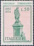 Sellos de Europa - Italia -  CENT. DE LA MUERTE DEL ESCRITOR NICCOLO TOMMASEO. Y&T Nº 1190