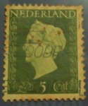 Stamps Netherlands -  Queen wilhelmina type hartz chico holanda