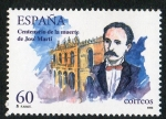 Sellos de Europa - Espa�a -  3358- Efemérides. Centenario del fallecimiento de José Martí. Retrato.