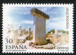 Sellos de Europa - Espaa -  3395- Arqueología. Taula de Torralba d' en Salort, en la isla de Menorca.