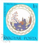 Stamps Hungary -  porcelana