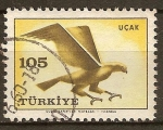 Stamps : Asia : Turkey :  Las aves 8v