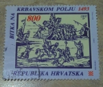 Stamps Croatia -  The battle of krbava 1493