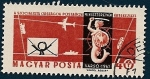Stamps : Europe : Hungary :  Conferencia de ministros de paises socialistas - Postal y comunicaciones
