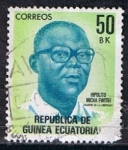 Sellos de Africa - Guinea Ecuatorial -  Scott  42  martires de la independencia (Hipolito Micha Eworo) (2)