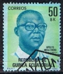 Sellos de Africa - Guinea Ecuatorial -  Scott  42  martires de la independencia (Hipolito Micha Eworo) (3)