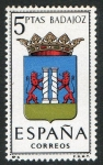 Sellos de Europa - Espa�a -  1411- Escudos de las capitales de provincias españolas. BADAJOZ.