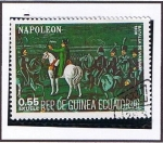 Stamps Equatorial Guinea -  Napoleon Batalla de Wagram