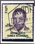 Stamps Equatorial Guinea -  Scott  38  martires de la independencia (Obian Esono Nguema)