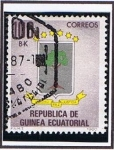 Stamps Equatorial Guinea -  Scott  43  Escudo de Armas