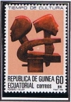 Stamps Equatorial Guinea -  Scott  79  Hombre y Mujer