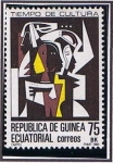 Stamps Equatorial Guinea -  Scott  80  Cartel