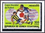 Sellos del Mundo : Africa : Guinea_Ecuatorial : Scott  102  Copa mundial de futbol