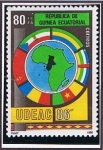 Stamps Equatorial Guinea -  Scott  108  Conferencia de los estados de Africa central