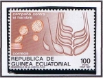 Stamps Equatorial Guinea -  Scott  111  Campaña contra el Hambre