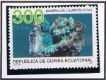 Sellos de Africa - Guinea Ecuatorial -  Scott  206  Minerales  Aurichalcite