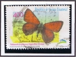 Stamps Equatorial Guinea -  Scott  239b Palaeochrysophanus