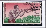 Sellos de Africa - Guinea Ecuatorial -  Scott  E2  Arquero con Ballesta