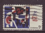 Stamps United States -  To the fine arts