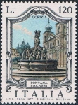 Sellos de Europa - Italia -  FUENTES CÉLEBRES. FONTANA PACASSI, GORIZIA. Y&T Nº 1315