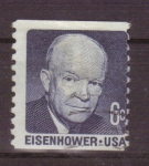 Sellos de America - Estados Unidos -  Eisenhower