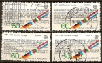 Stamps Germany -  Marca europea, 25 años- de contratos romanos 1957-1982.