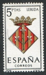 Sellos de Europa - Espa�a -  1554-  Escudos de las capitales de provincias españolas. LÉRIDA.