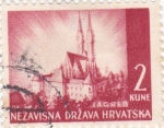 Stamps Croatia -  Zagreb