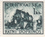 Stamps Croatia -  Ratni Doprinos