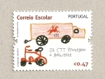 Sellos de Europa - Portugal -  Correo escolar