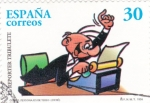 Stamps Spain -  comics,personajes de tebeos- l