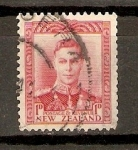 Stamps New Zealand -  REY   GEORGE   VI