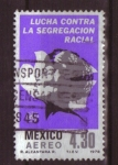 Sellos de America - Mxico -  Lucha contra la segregación racial