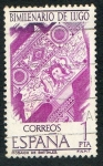 Stamps Spain -  2356- Bimilenario de Lugo. Mosaico de Batitales.