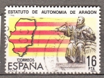 Stamps Spain -  2736 Autonomias (453)