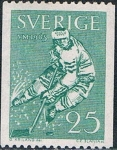 Sellos de Europa - Suecia -  CAMPEONATO DEL MUNDO DE HOCKEY SOBRE HIELO. Y&T Nº 501