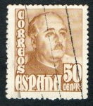 Sellos de Europa - Espaa -  1022-  GENERAL FRANCO.