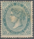 Stamps Europe - Spain -  ESPAÑA 100 ISABEL II