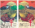 Stamps America - Mexico -  mercado de Mexico