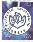 Stamps Mexico -  4o aniversario