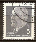 Stamps Germany -  Presidente del Consejo de Estado,Walter Ulbricht (DDR)