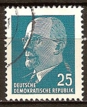 Stamps Germany -  Presidente del Consejo de Estado,Walter Ulbricht (DDR)