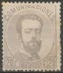 Stamps Spain -  ESPAÑA 123 AMADEO I