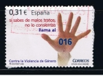 Sellos de Europa - Espa�a -  Edifil  4389  Contra la violencia de género.  