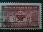 Sellos de America - Estados Unidos -  America sociedad chemical 1876-1951